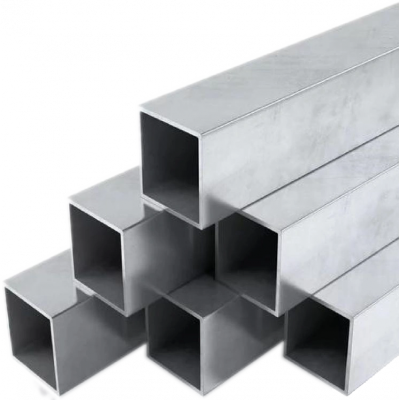 трубы нержавеющие электросварные ЭСВ квадратные 20x1 шлиф имп ASTM A554