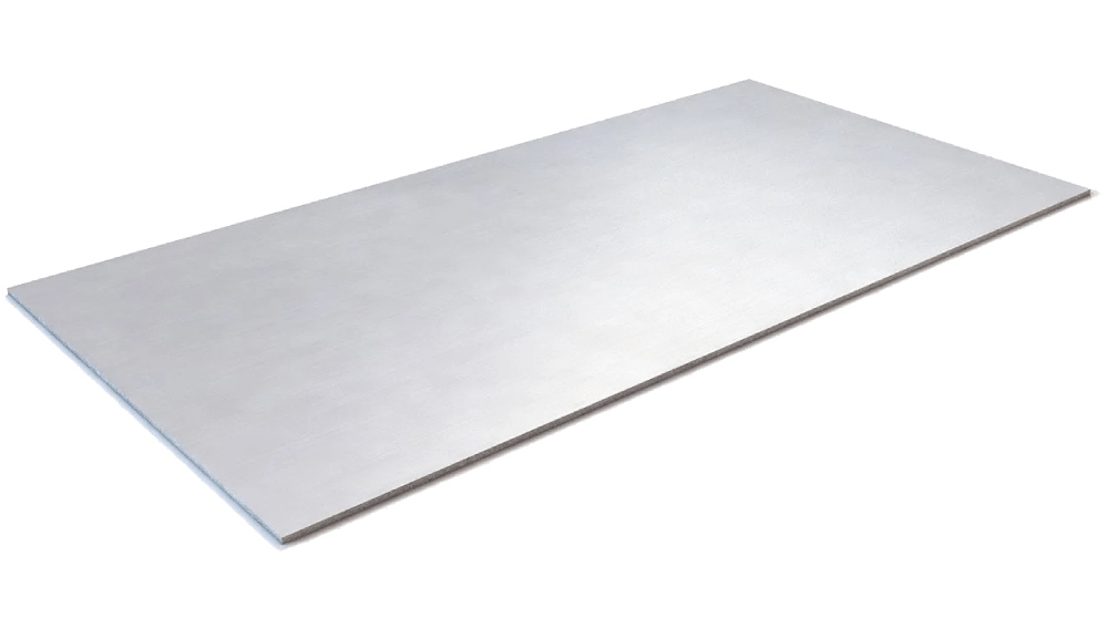 Лист нержавеющий х/к 0.8х1250х2500 DECO1+PE Китай AISI 304 (08Х18Н10)