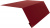Планка карнизная 0,45х100х65х2000 RAL6005 зеленый-мох
